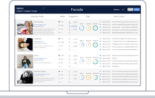 Upfluence screenshot 1
