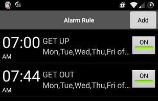Power Alarm Clock - Free screenshot 1