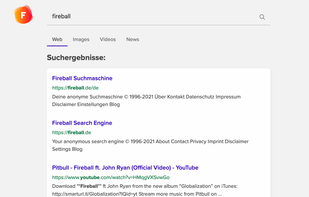 Example search on Fireball