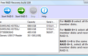 ReclaiMe Free RAID Recovery screenshot 1