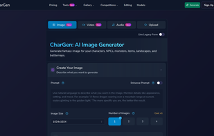CharGen screenshot 1