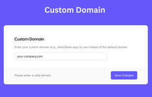 Directbase screenshot 2