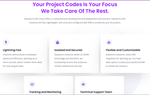 Dataoorts Quick Features