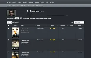 LazyLibrarian screenshot 1