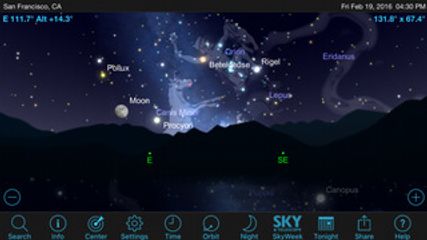 SkySafari screenshot 1