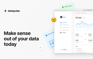 Make sense out of your data today