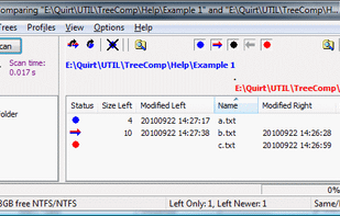 Treecomp screenshot 1