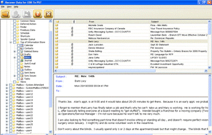 Step 3 After click on "Next" software analysis the data of EDB file & display it as an explorer view.