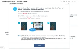 WhatsApp Transfer screenshot 3
