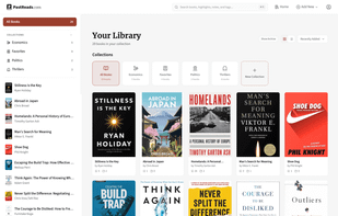 Import highlights and notes from books and web articles and view everything in one place.