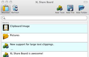 XL Share Board screenshot 2