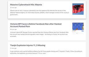 Daily Newsbrief Homepage