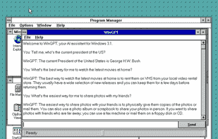 WinGPT screenshot 1