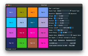 Kickpad screenshot 1