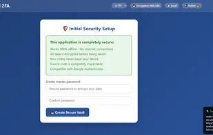 Personal 2FA screenshot 1