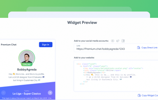 Chat Widget Code