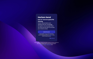 Horizon Send screenshot 1