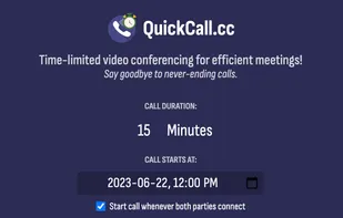 QuickCall.cc screenshot 1