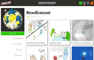 Browse by artist and make new friends