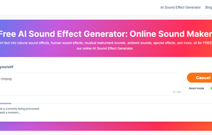 Generating sound effects