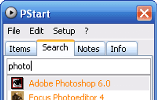 PStart screenshot 1