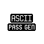 ASCII Pass Gen