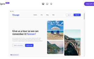 Various themes and templates to select from