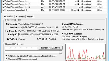 Technitium MAC Address Changer screenshot 1