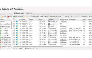 SolarWinds IP Address Manager screenshot 1