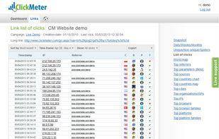 ClickMeter screenshot 1