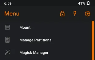 OrangeFox Recovery screenshot 1