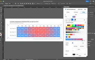 Datylon for Illustrator editing heatmap chart