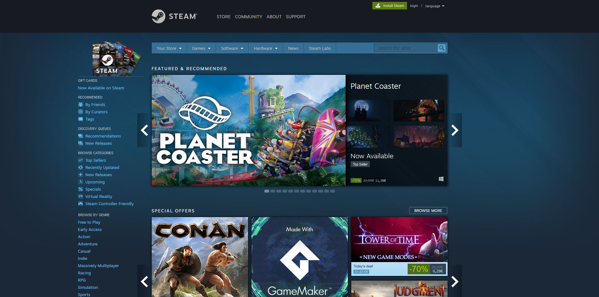 Steam for Mac is now available and you can download Portal for FREE