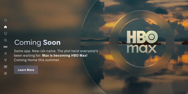 To no one's surprise, Max branding makes 360-degree turn and is once again called HBO Max image