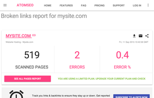 Atomseo screenshot 1