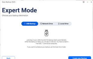 Abelssoft EasyBackup screenshot 1
