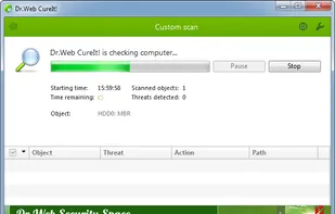 Dr.Web CureIt! screenshot 2