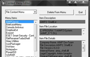 File Context Menu