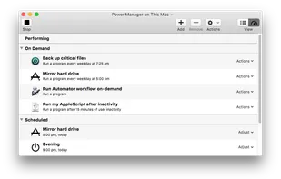 Power Manager's Engine View