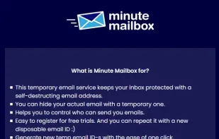 Minute Mailbox screenshot 1