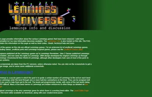 Lemmings screenshot 1