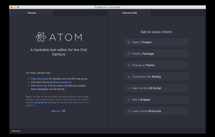 Build powerful apps like Atom