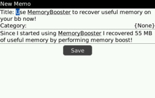 New Memo