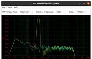 AUDio MEasurement System screenshot 1