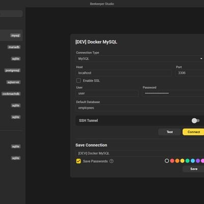 Beekeeper Studio - Open source SQL editor and Database manager