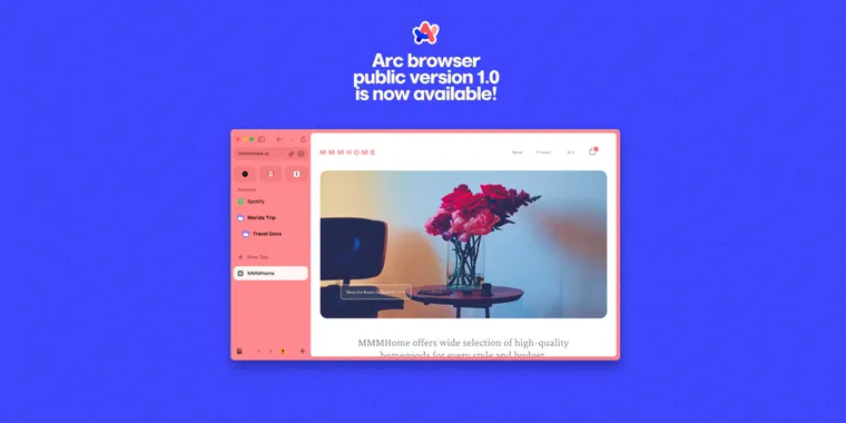 Arc Browser now publicly available for Mac and iOS Users in version 1.0! image
