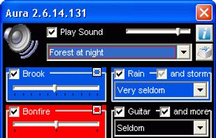 Aura Control Board - Night