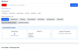 Check Color Palette for Color Blindness