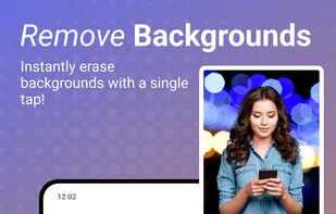 Offline background remover, full privacy 100% on device
