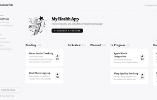 Featurefest screenshot 1